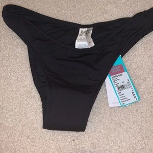 victoria’s secret black bikini bottoms